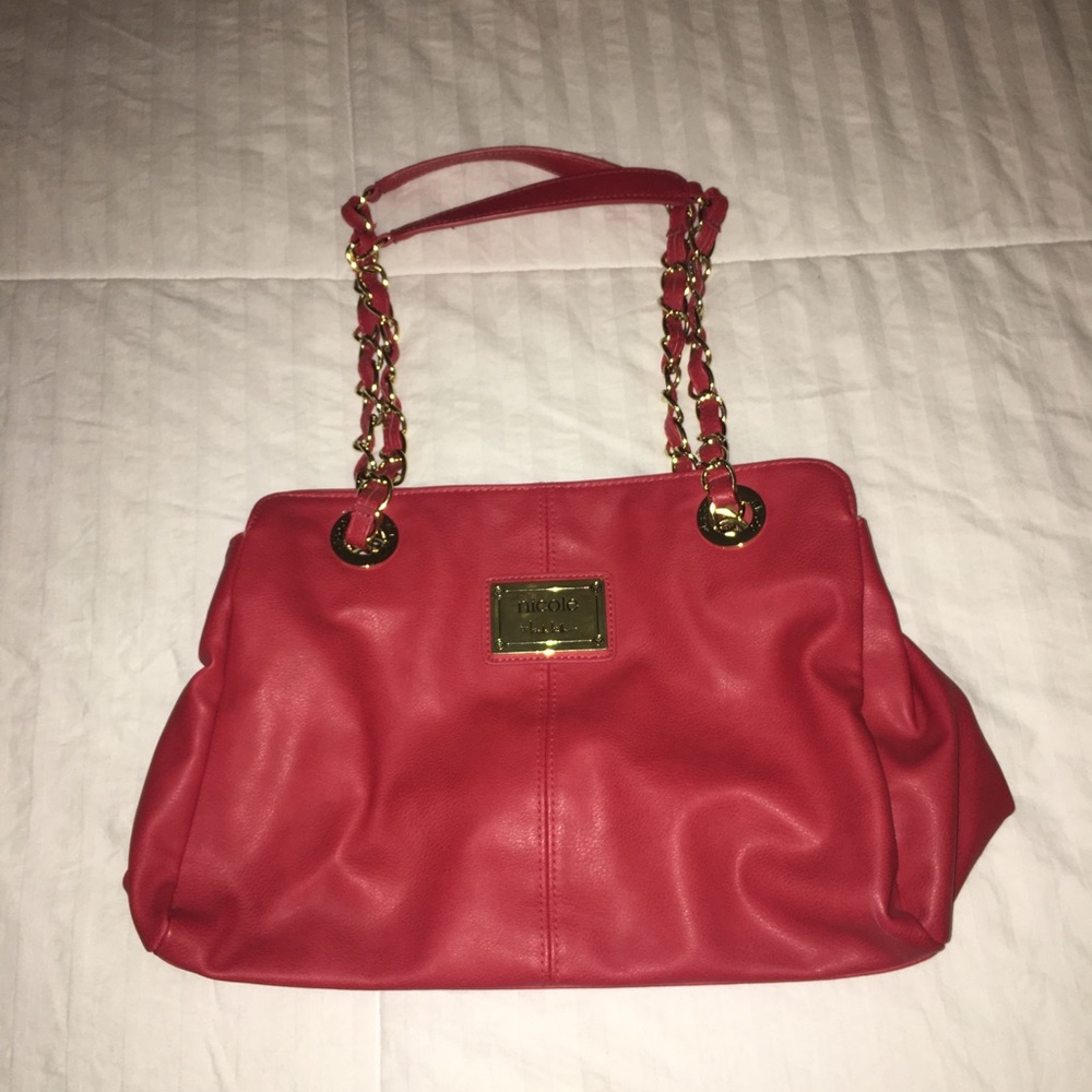 Nicole Miller Purse with Chain Straps
